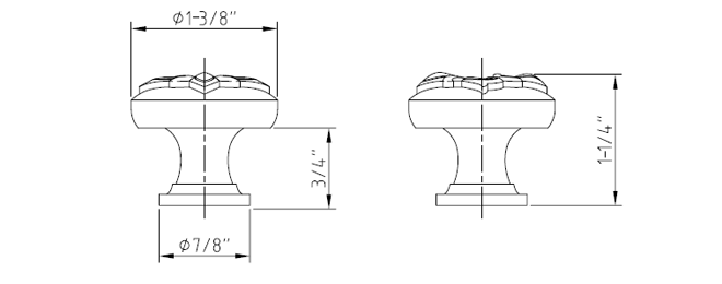 Lafayette 218 Knob