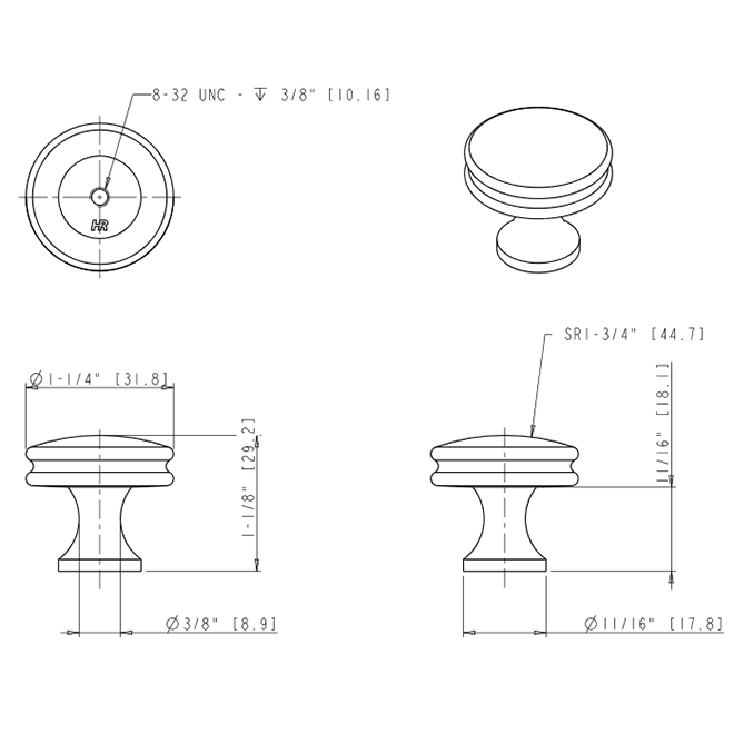 Marie 445 Knob