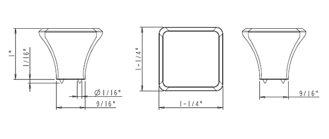 Marlo 972L Knob