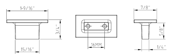 Mirada 81021 Knob