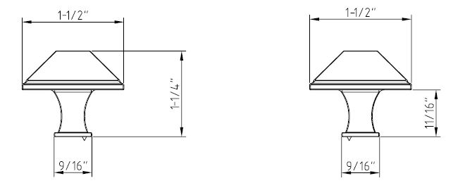 Tahoe 602 Knob