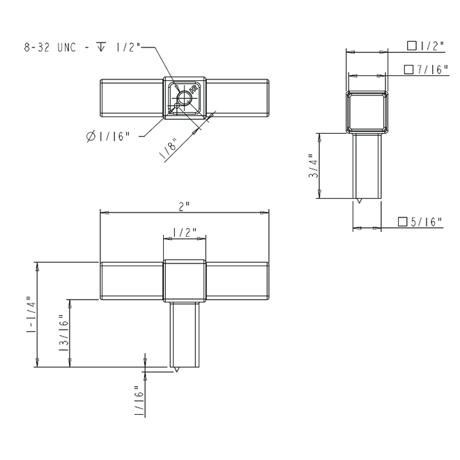 Zane 293T Knob