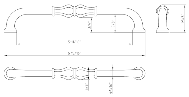 Bella 818-160 Pull