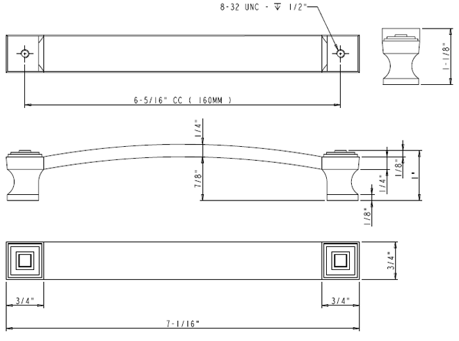 Delmar 585-160 Pull Delmar 585-160 Pull