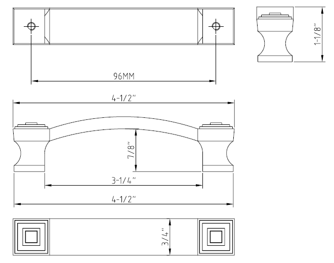 Delmar 585-96 Pull Delmar 585-96 Pull