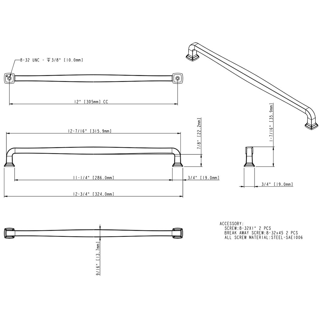 Fontana 782-305 Pull Fontana 782-305 Pull