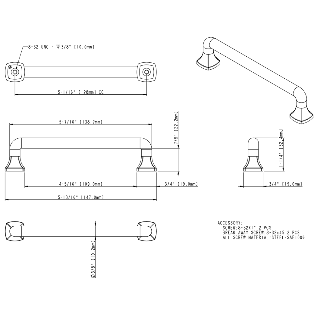 Griffin 663-128 Pull Griffin 663-128 Pull