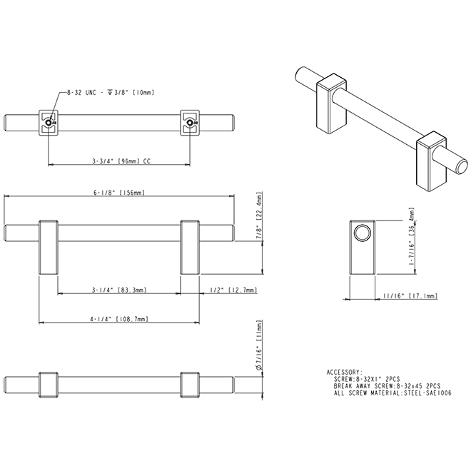 Larkin 1 478-96 Pull Larkin 1 478-96 Pull