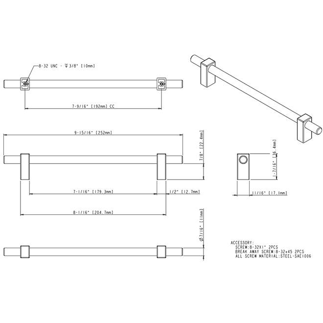 Larkin 2 478-192 Pull Larkin 2 478-192 Pull