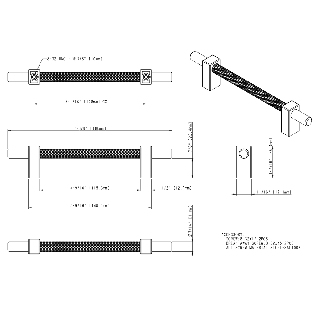 Larkin 3 598-128 Pull