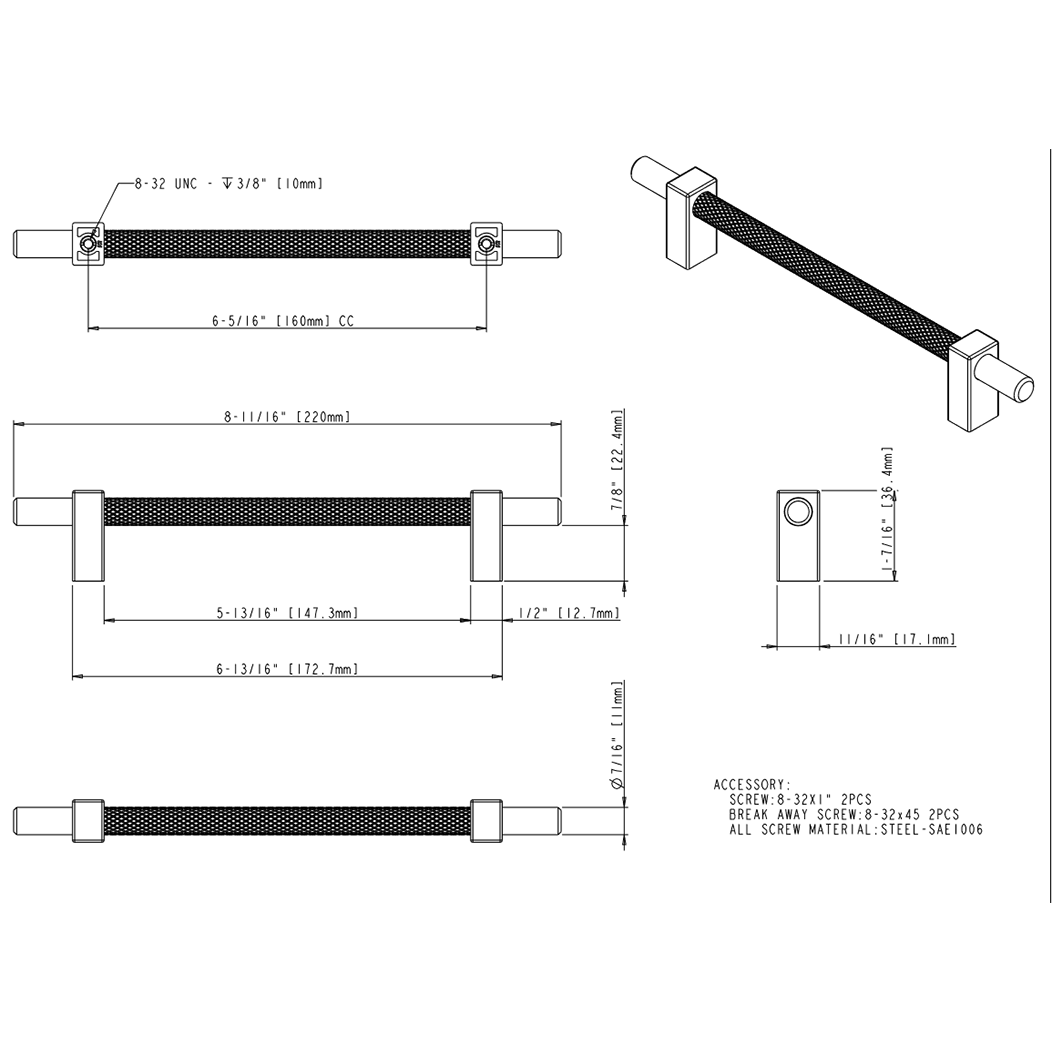 Larkin 3 598-160 Pull