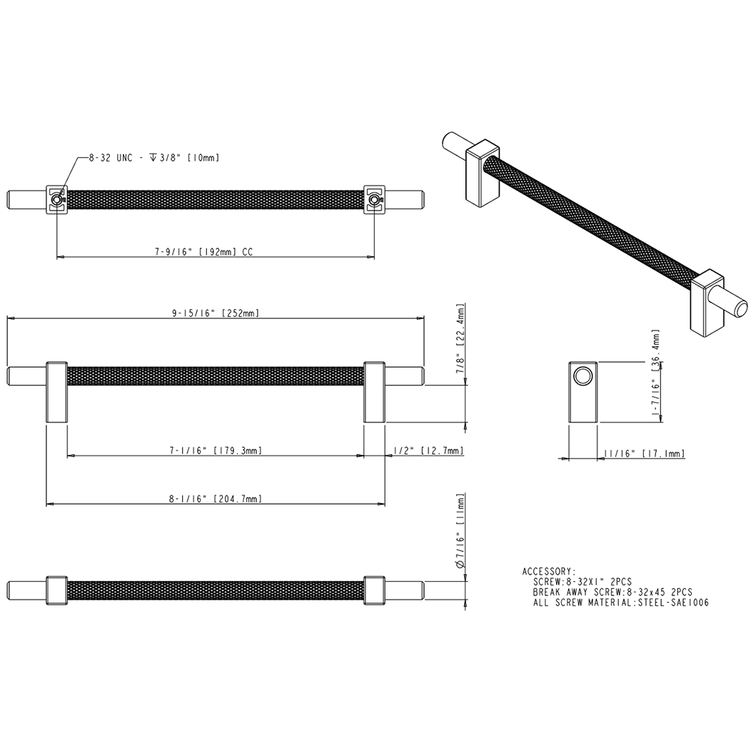 Larkin 3 598-192 Pull Larkin 3 598-192 Pull