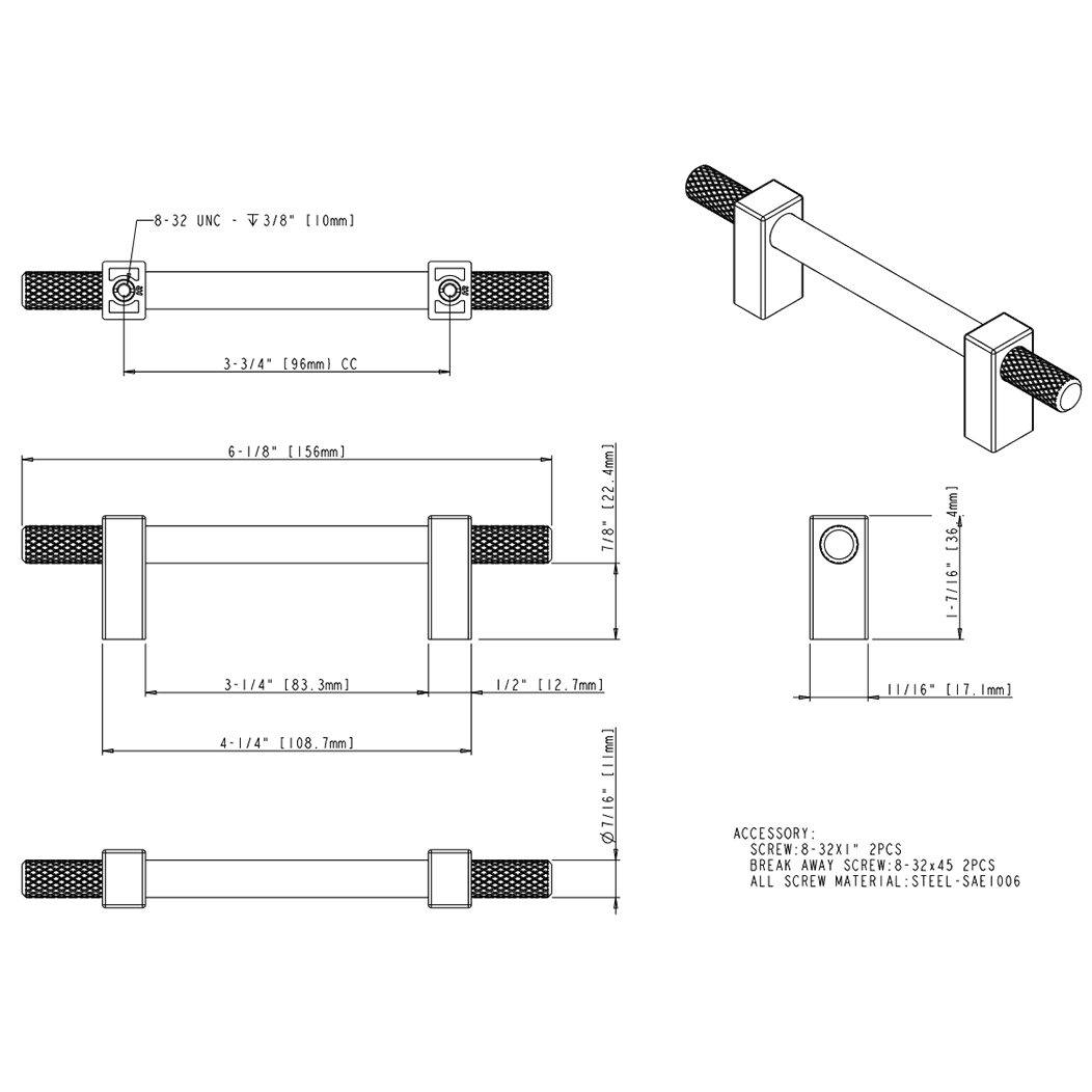 Larkin 4 698-96 Pull