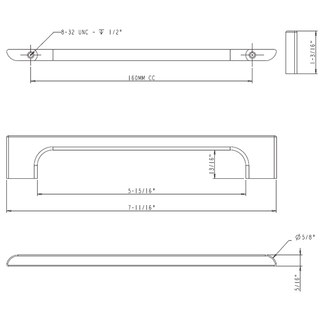 Leyton 286-160 Pull