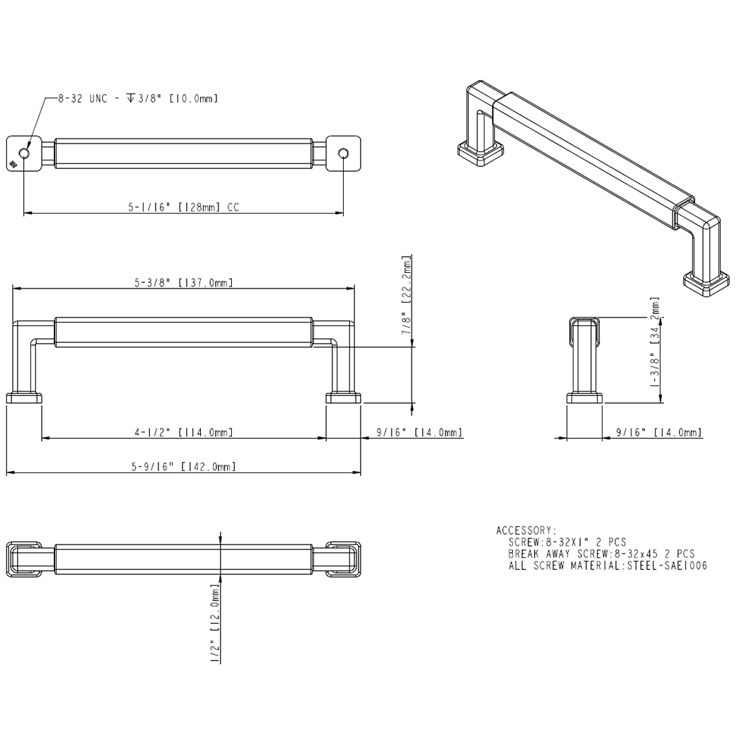 Nash 229-128 Pull Nash 229-128 Pull