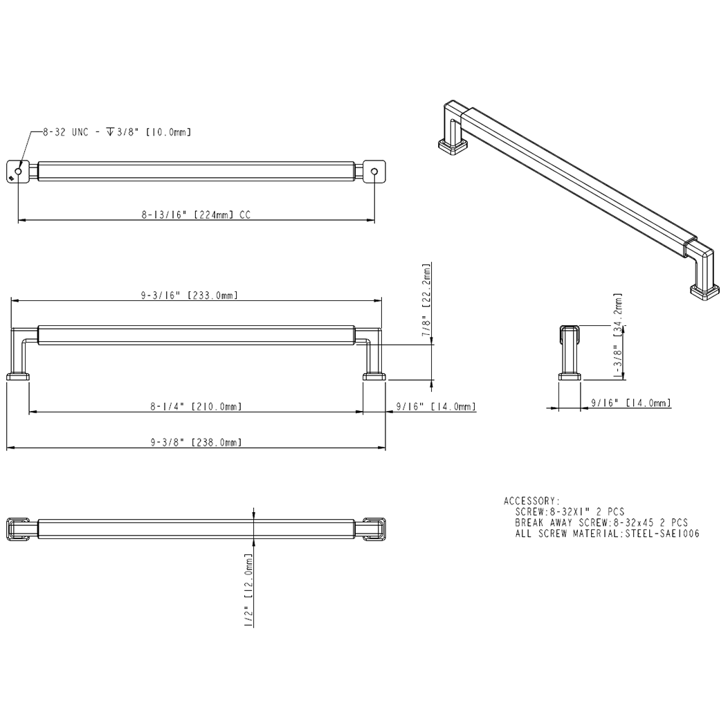Nash 229-224 Pull Nash 229-224 Pull