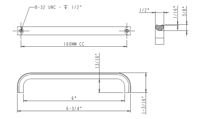 Rae 667-160 Pull Rae 667-160 Pull