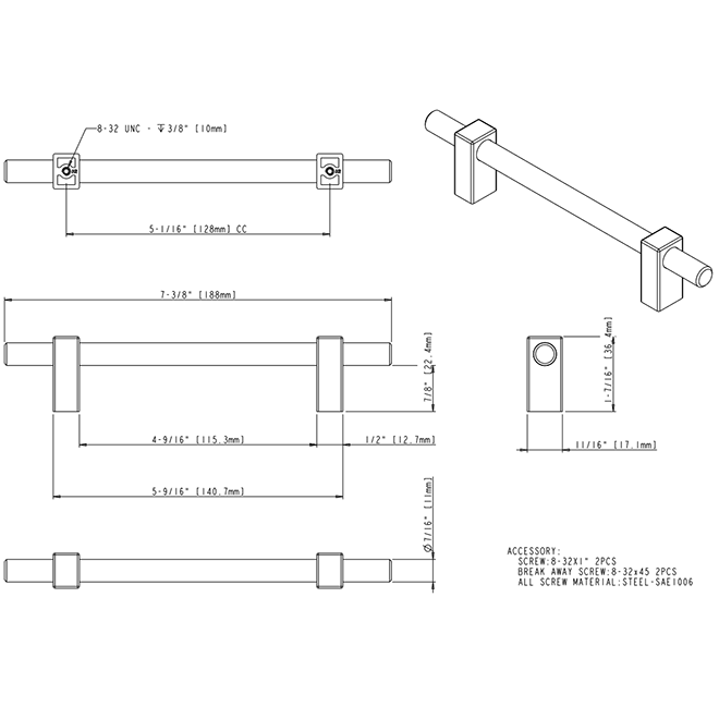 Spencer 578-128 Pull