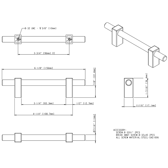 Spencer 578-96 Pull