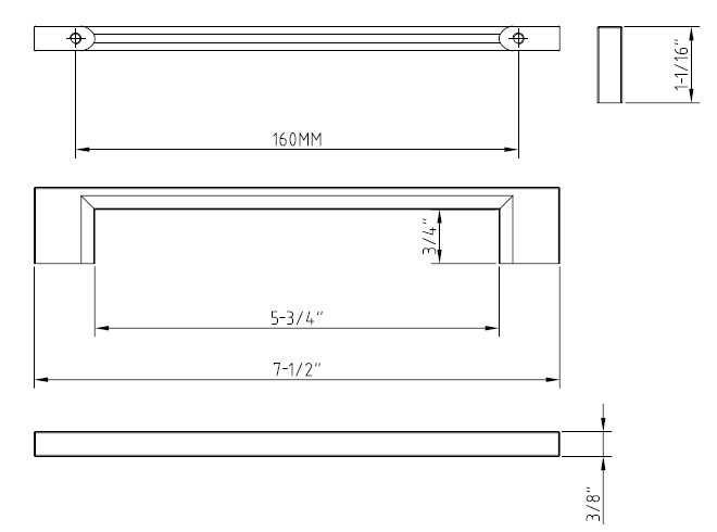 Sutton 635-160 Pull