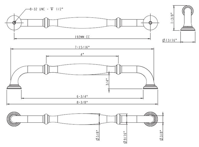 Tiffany 658-192 Pull