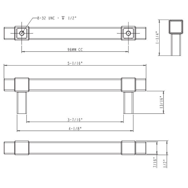 Zane 293-96 Pull Zane 293-96 Pull
