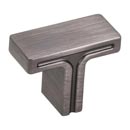 Brushed Pewter Finish - Anwick Series - Jeffrey Alexander Decorative Cabinet & Drawer Hardware Collection