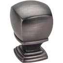 Brushed Pewter Finish - Katharine Series - Jeffrey Alexander Decorative Cabinet & Drawer Hardware Collection