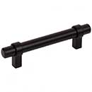 Matte Black Finish - Key Grande Series Decorative Cabinet Hardware - Jeffrey Alexander Collection by Hardware Resources