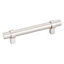 Satin Nickel Finish - Key Grande Series Decorative Cabinet Hardware - Jeffrey Alexander Collection by Hardware Resources