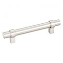 Satin Nickel Finish - Key Grande Series Decorative Cabinet Hardware - Jeffrey Alexander Collection by Hardware Resources