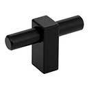 Matte BlackFinish - Larkin 1 Series Decorative Cabinet Hardware - Jeffrey Alexander Cabinet & Drawer Hardware