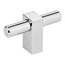 Polished Chrome Finish - Larkin 1 Series Decorative Cabinet Hardware - Jeffrey Alexander Cabinet & Drawer Hardware