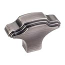 Brushed Pewter Finish - Maybeck Series - Jeffrey Alexander Decorative Cabinet & Drawer Hardware Collection