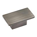 Brushed Pewter - Mirada Series - Jeffrey Alexander Decorative Cabinet & Drawer Hardware Collection