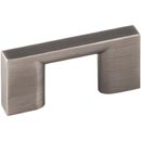 Brushed Pewter Finish - Sutton Series - Jeffrey Alexander Decorative Cabinet & Drawer Hardware Collection