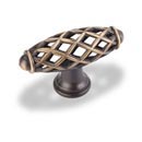 Antique Brushed Satin Brass - Tuscany (Birdcage) Series - Jeffrey Alexander Decorative Hardware Collection - Cabinet & Drawer Hardware