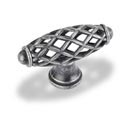 Distressed Antique Silver - Tuscany (Birdcage) Series - Jeffrey Alexander Decorative Hardware Collection - Cabinet & Drawer Hardware