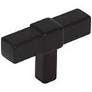 Matte Black Finish - Zane Series Decorative Cabinet Hardware - Jeffrey Alexander Collection by Hardware Resources