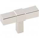 Polished Nickel Finish - Zane Series Decorative Cabinet Hardware - Jeffrey Alexander Collection by Hardware Resources