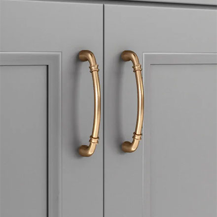 Jeffrey Alexander [445-192MB] Die Cast Zinc Cabinet Pull Handle