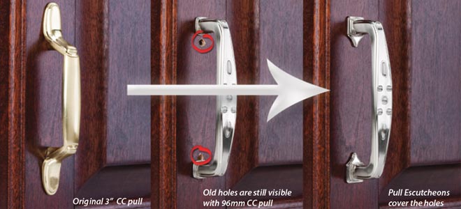 Cabinet Pull Escutcheons Cabinet Pull Escutcheons