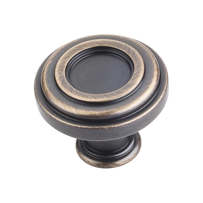 Jeffrey Alexander [317ABSB] Die Cast Zinc Knob Lafayette