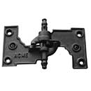 John Wright Acme Lull & Poter Mortise Lift Off Shutter Hinges - John Wright Cast Iron Shutter Hardware - Historical Exterior Shutter Hardware