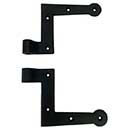 John Wright Shutter L-Strap Hinges - John Wright Cast Iron Shutter Hardware - Historical Exterior Shutter Hardware