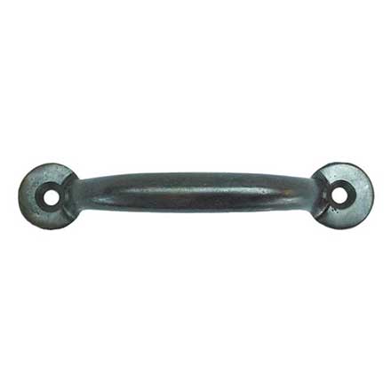 John Wright [088610] Cast Iron Cabinet Handle - Circle End - Standard Size - Faux Copper Finish - 3&quot; C/C 3 1/2&quot; L