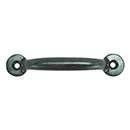 John Wright [088610] Cast Iron Cabinet Handle - Circle End - Standard Size - Faux Copper Finish - 3" C/C 3 1/2" L