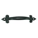 John Wright [088615] Cast Iron Cabinet Handle - Orleans - Standard Size - Vintage Iron Finish - 4" C/C - 4 1/2" L