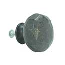 John Wright [088716] Cast Iron Cabinet Knob - Distressed - Faux Brass Finish - 1 1/4&quot; Dia.