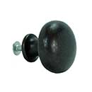 John Wright [088746] Cast Iron Cabinet Knob - Round - Faux Brass Finish - 1 1/4&quot; Dia.